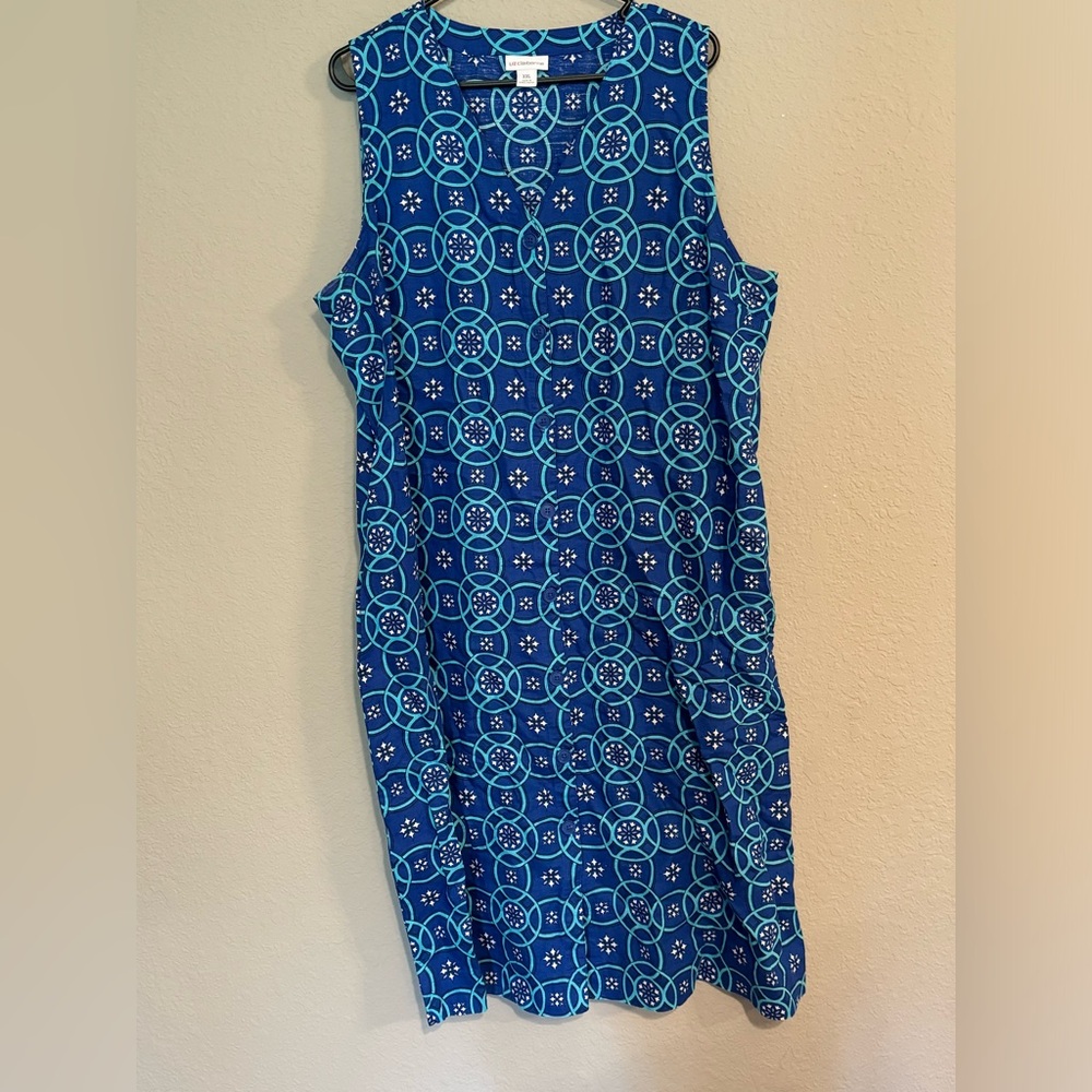 Blue dress!